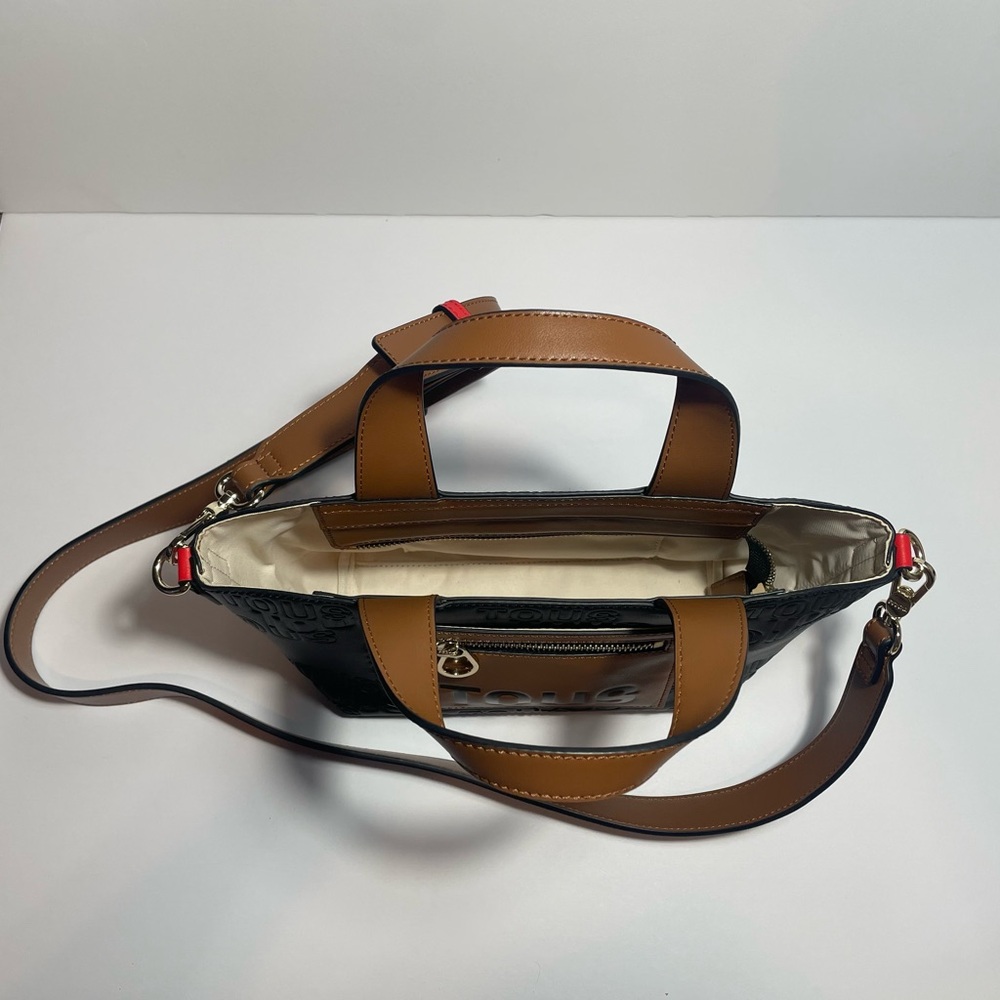 Tous Black and Tan Crossbody Bag - Picture 4 of 6